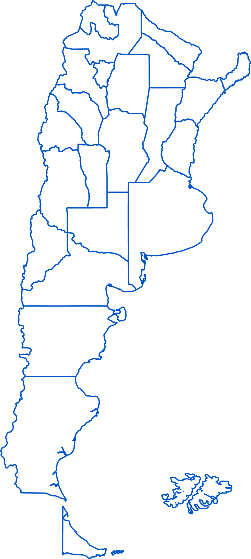 Mapa argentina