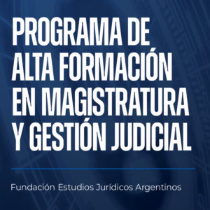 MAGISTRATURA Y GESTIÓN JUDICIAL