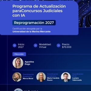 Programa de Actualización para Concursos Judiciales con IA