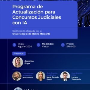 Programa de Actualización para Concursos Judiciales con IA